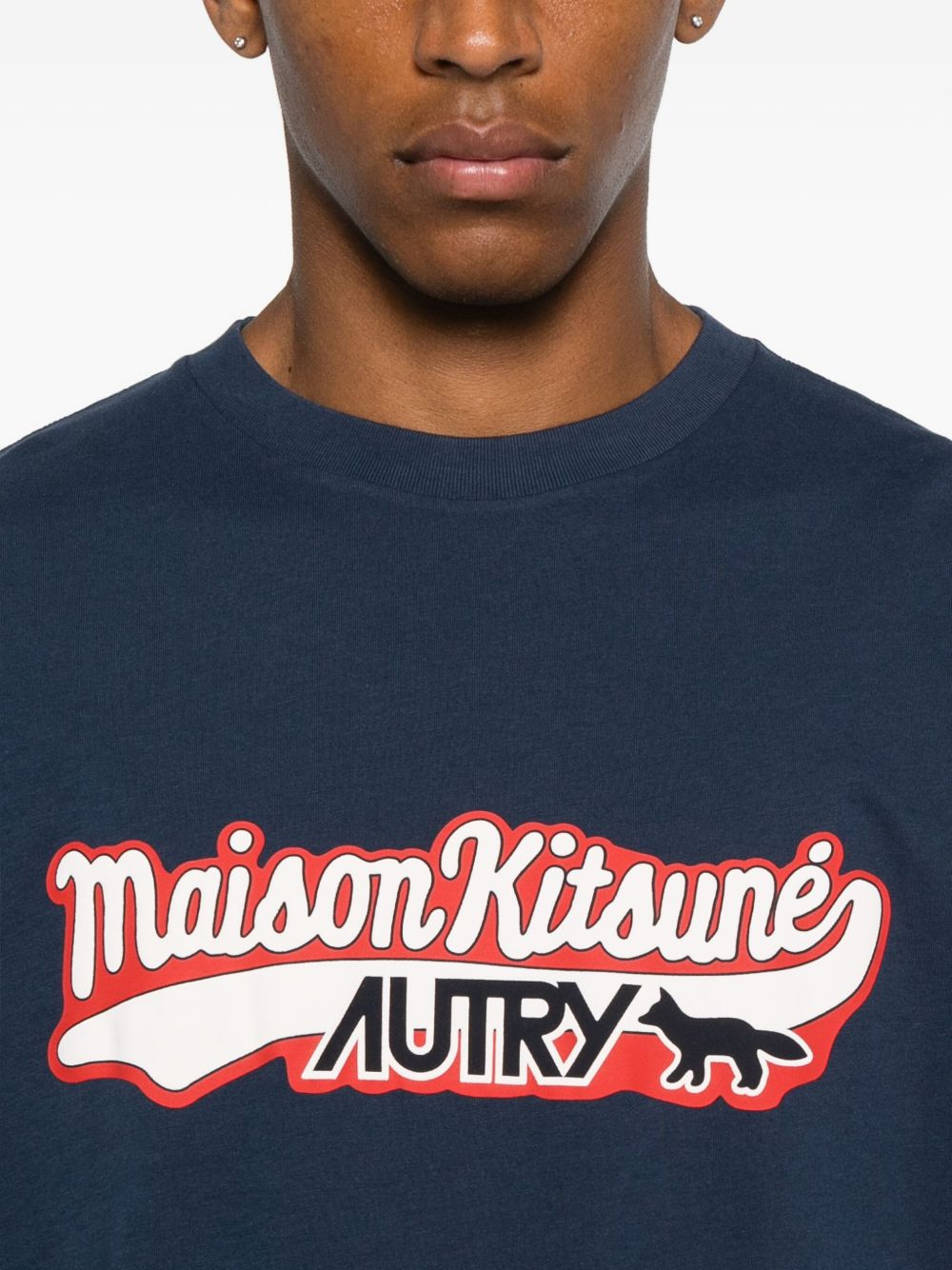 [AUTRY X MAISON KITSUNÉ] T-shirts Short Sleeve FW25 TSPXMK2B