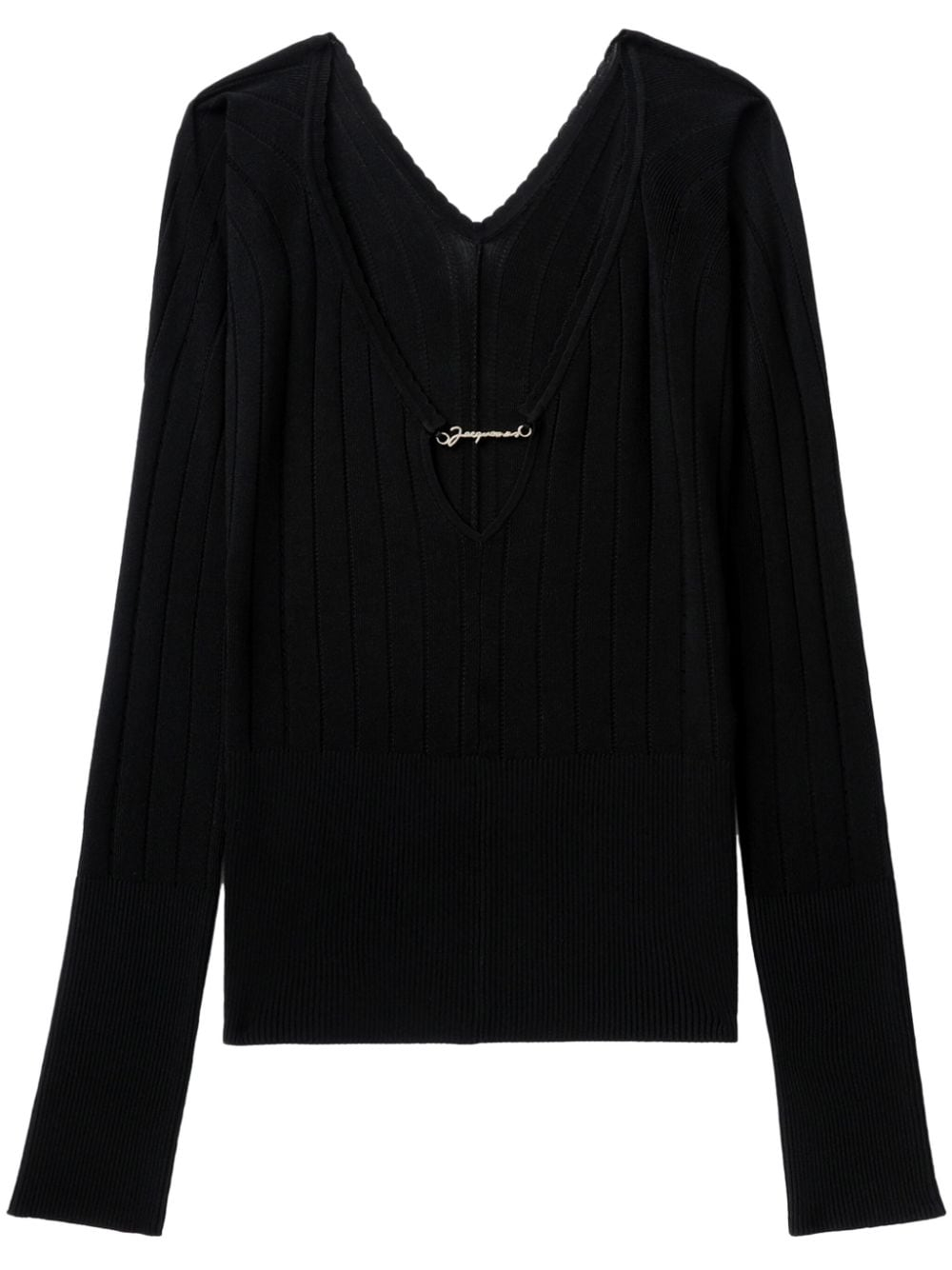 [JACQUEMUS] T-shirts Long Sleeve SS25 241KN3572358990