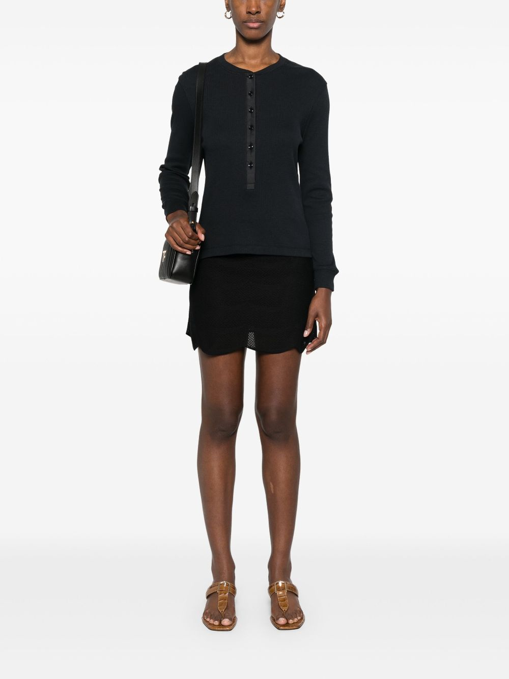 [Tom Ford] Midi skirt SS25 GCK215YAX844LB999