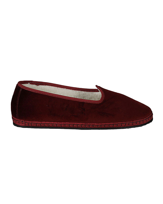 [PIEDATERRE VENEZIA] Flat shoes SS23 MODIGLIANIALPACA/VELLUTOBORDEAUXSIPARIO