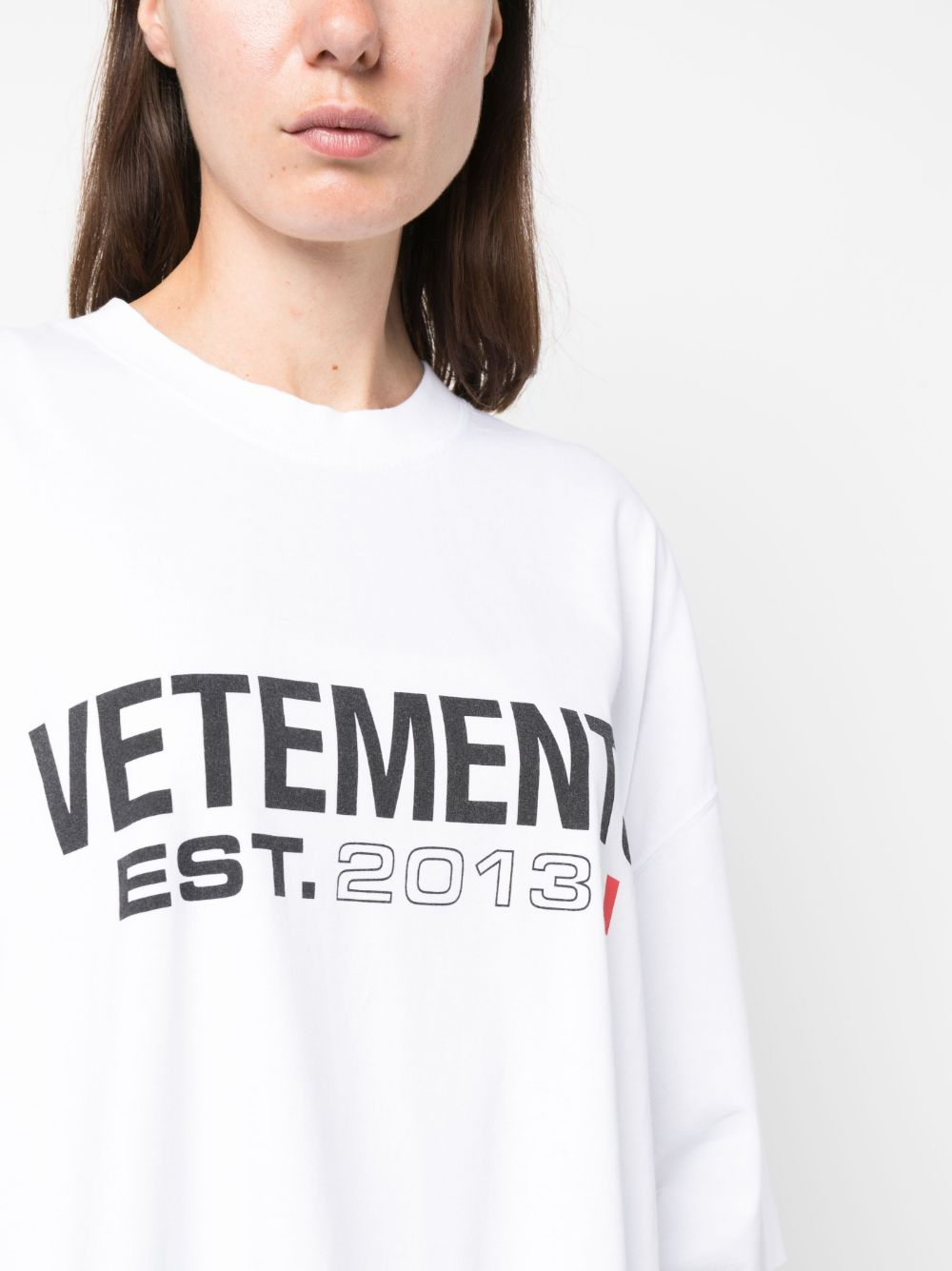 [Vetements] T-shirts Short Sleeve FW23 UE54TR100WDWHITE