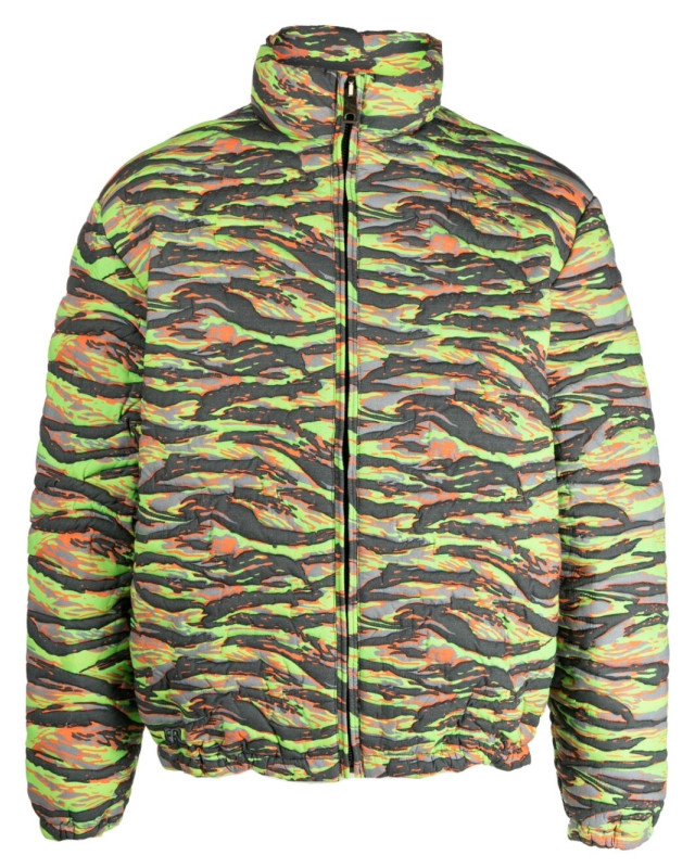 [ERL] Down Jacket SS23 ERL06C003GREENTAVECAMO