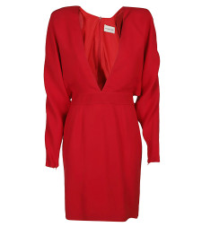 [Alexandre Vauthier] Long sleeve dress SS23 DR1834DARINGRED