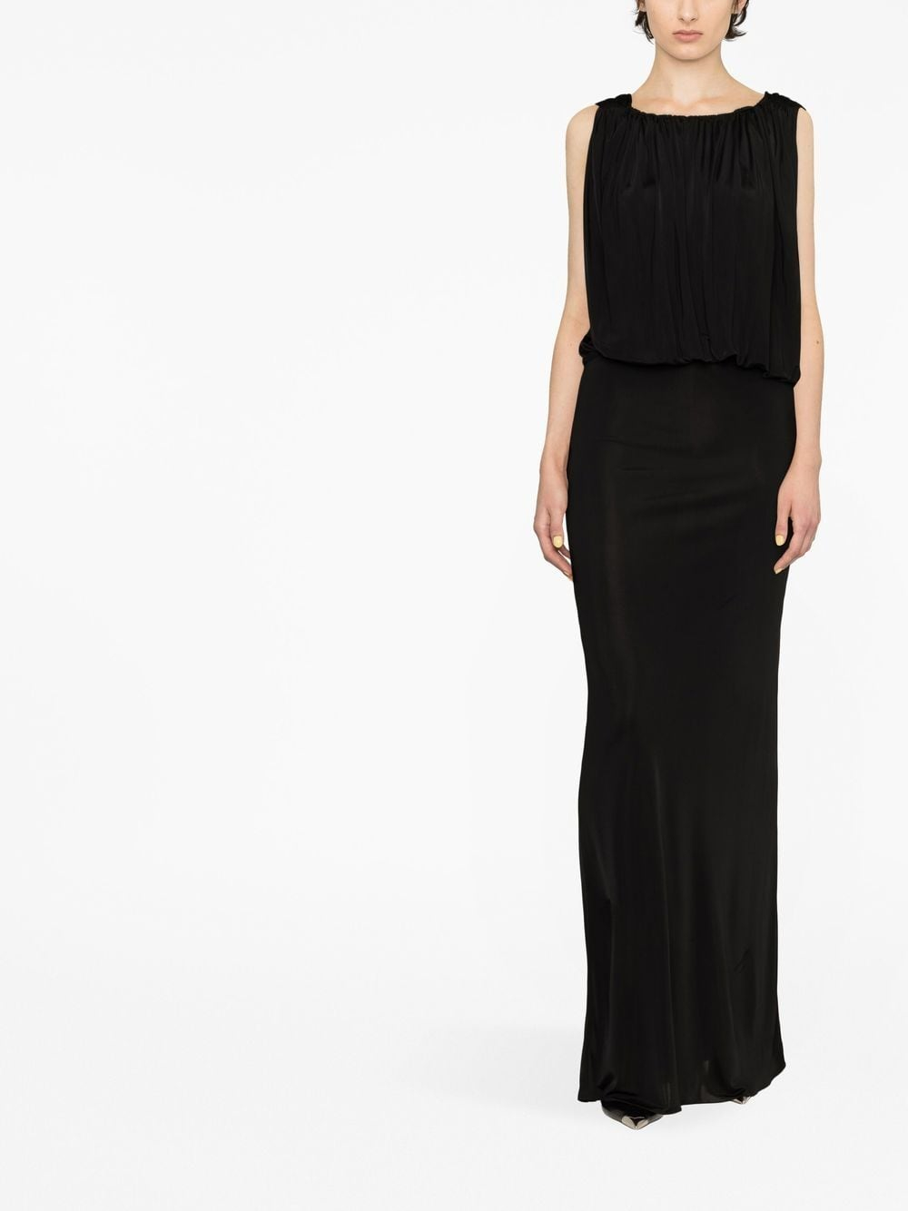 [Saint Laurent] Sleeveless dress SS23 723241Y7F981000