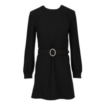[Saint Laurent] Long sleeve dress FW25 819619Y012W1000