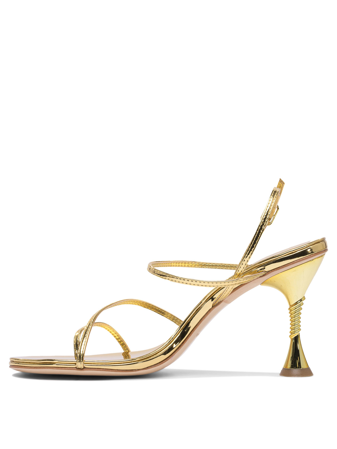 [Studio Amelia] Sandals SS25 F849CFSHELIX 90GLD