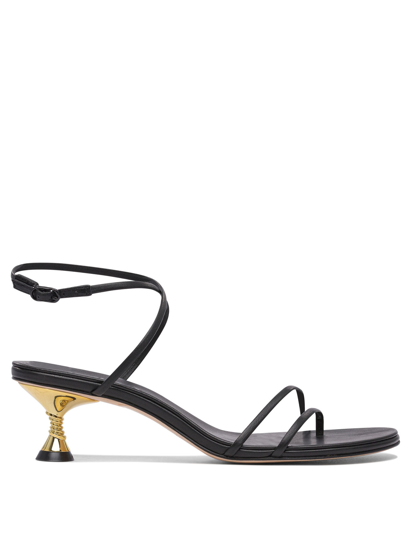 [Studio Amelia] Sandals SS25 F850CFSHELIX 50BLK