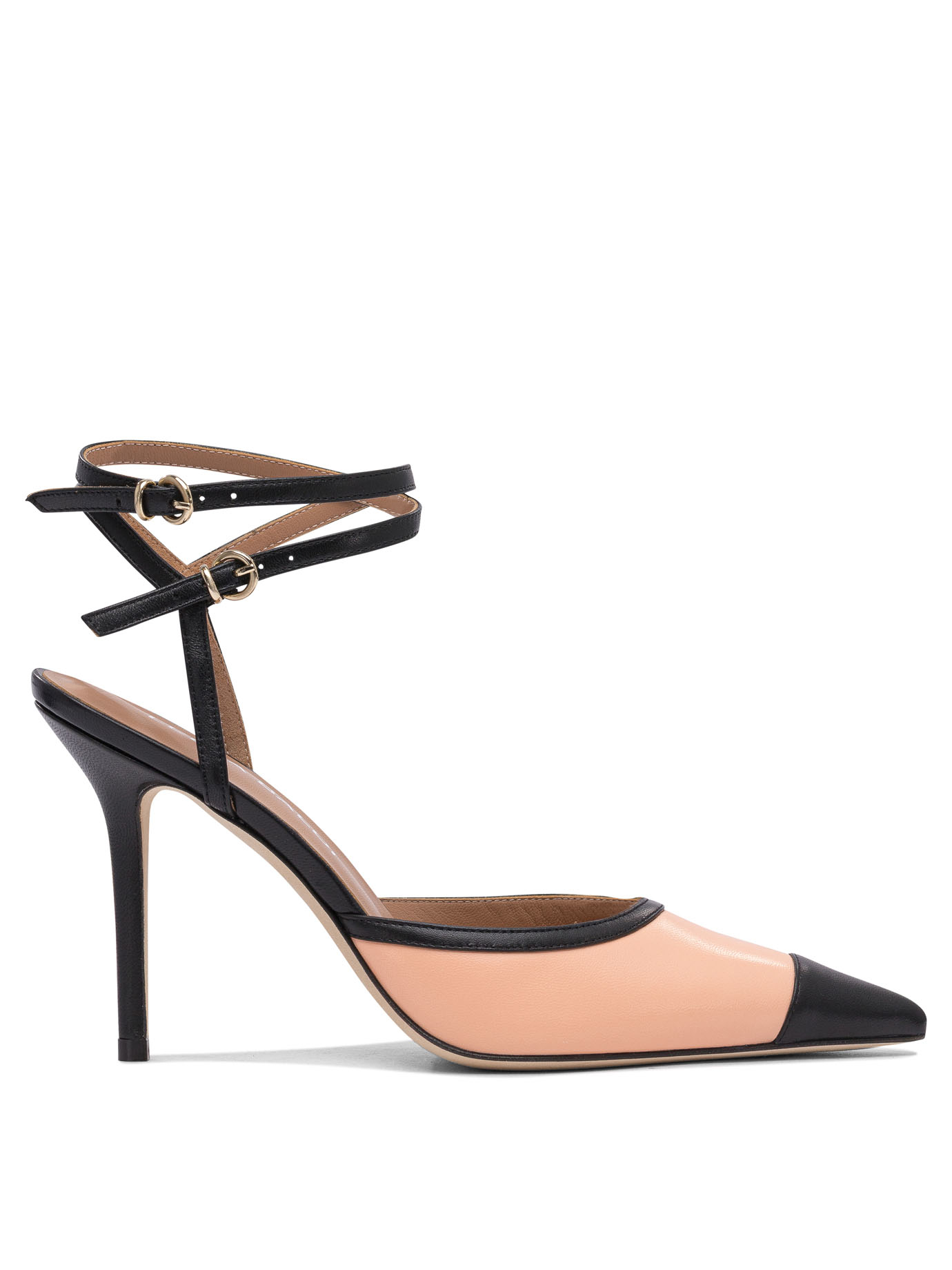[LELLA BALDI] Pumps SS25 LE2533NAPPAPEACH/NERO