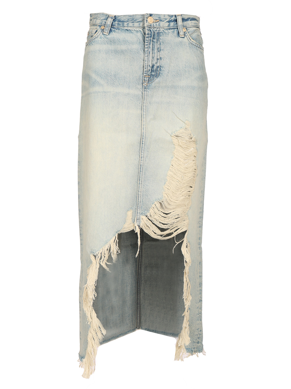 [7 FOR ALL MANKIND] Midi skirt SS25 7U013066U7PAS