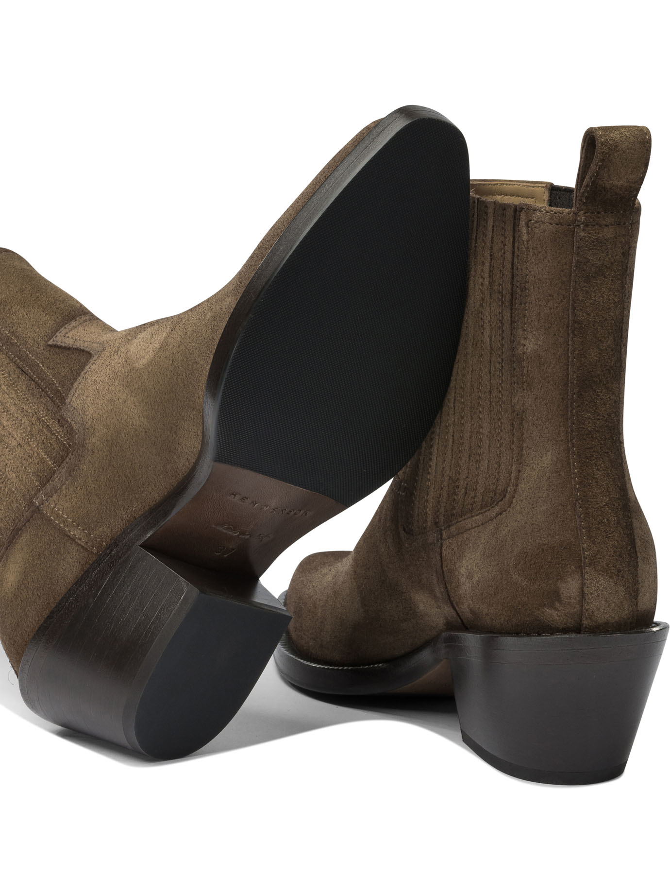 [Henderson Baracco] Ankle Boots FW25 ALLYSON69DSUEDE BIRRA ANTICATO