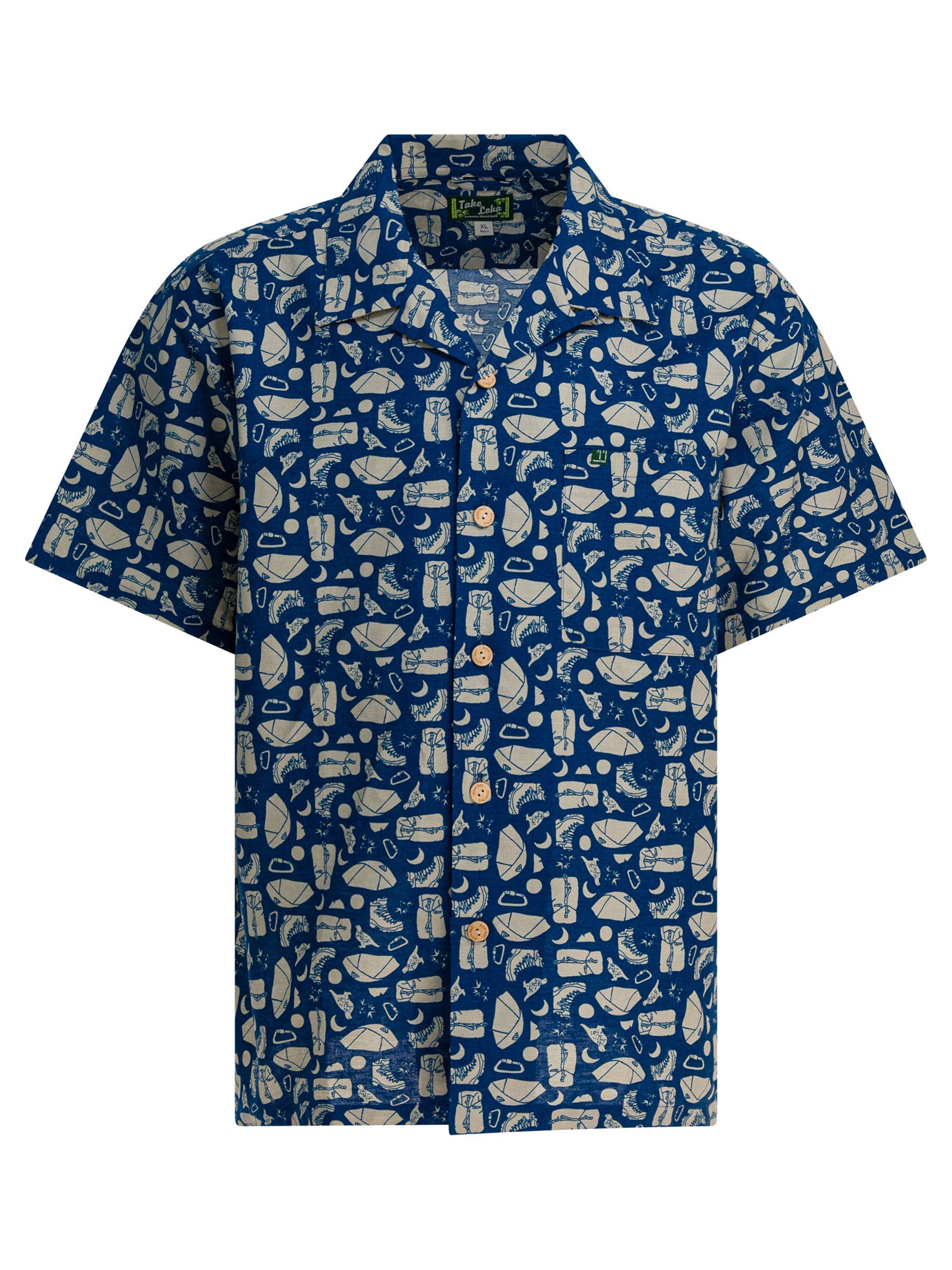 [Montbell] Shirts Short Sleeve FW25 2104730TAKE LOHA M'S YAMADOUGU#1