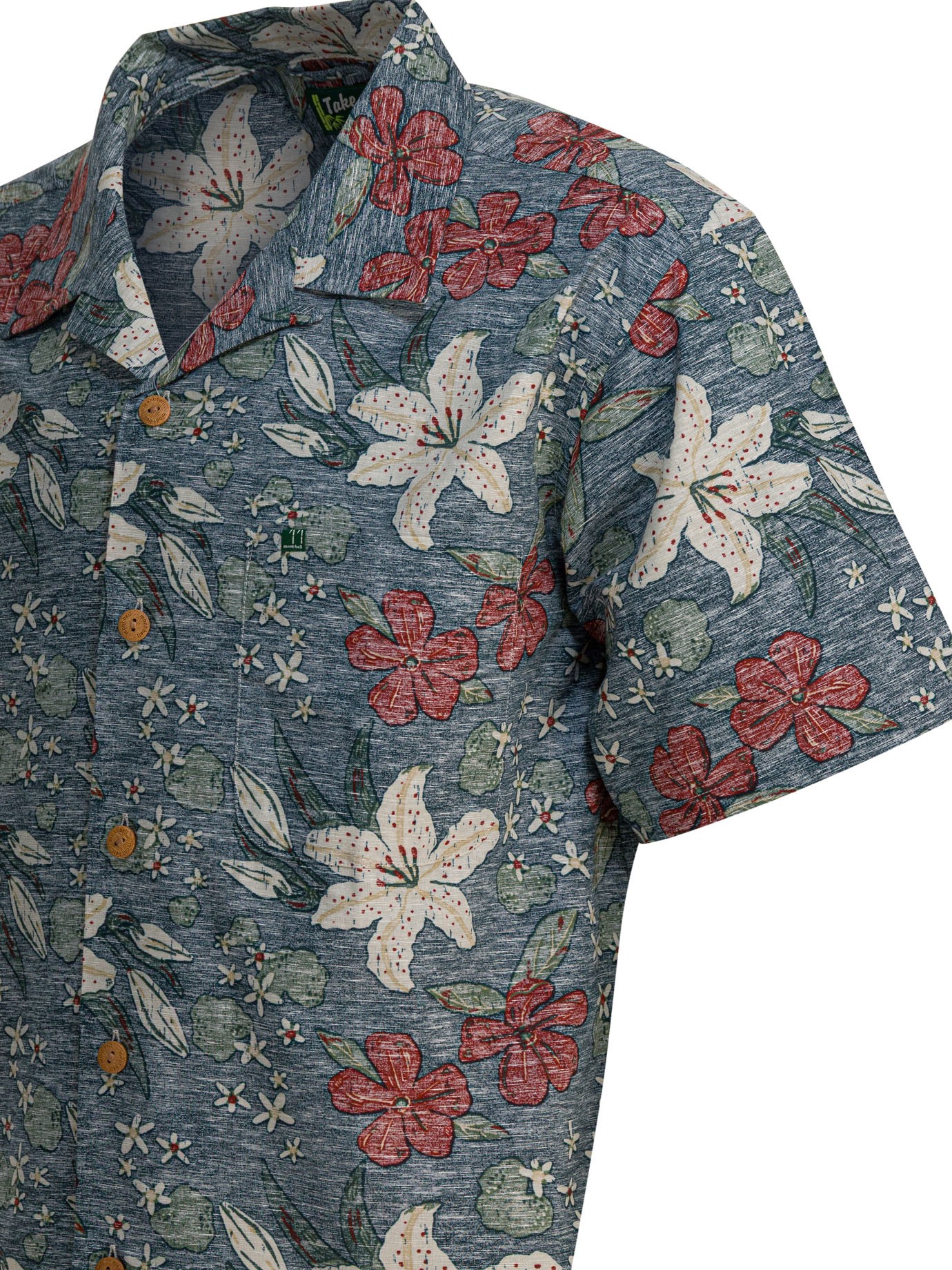 [Montbell] Shirts Short Sleeve FW25 2104729TAKE LOHA M'S YAMAYURI#2