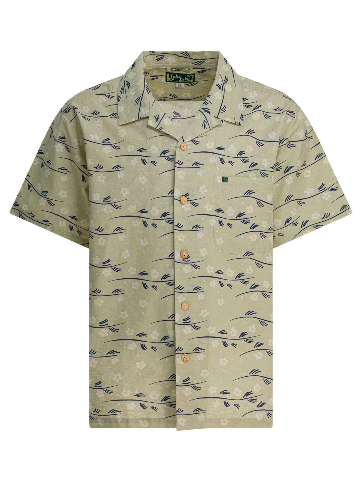 [Montbell] Shirts Short Sleeve FW25 2104805TAKE LOHA M'S WATER BUTTERCUP#1