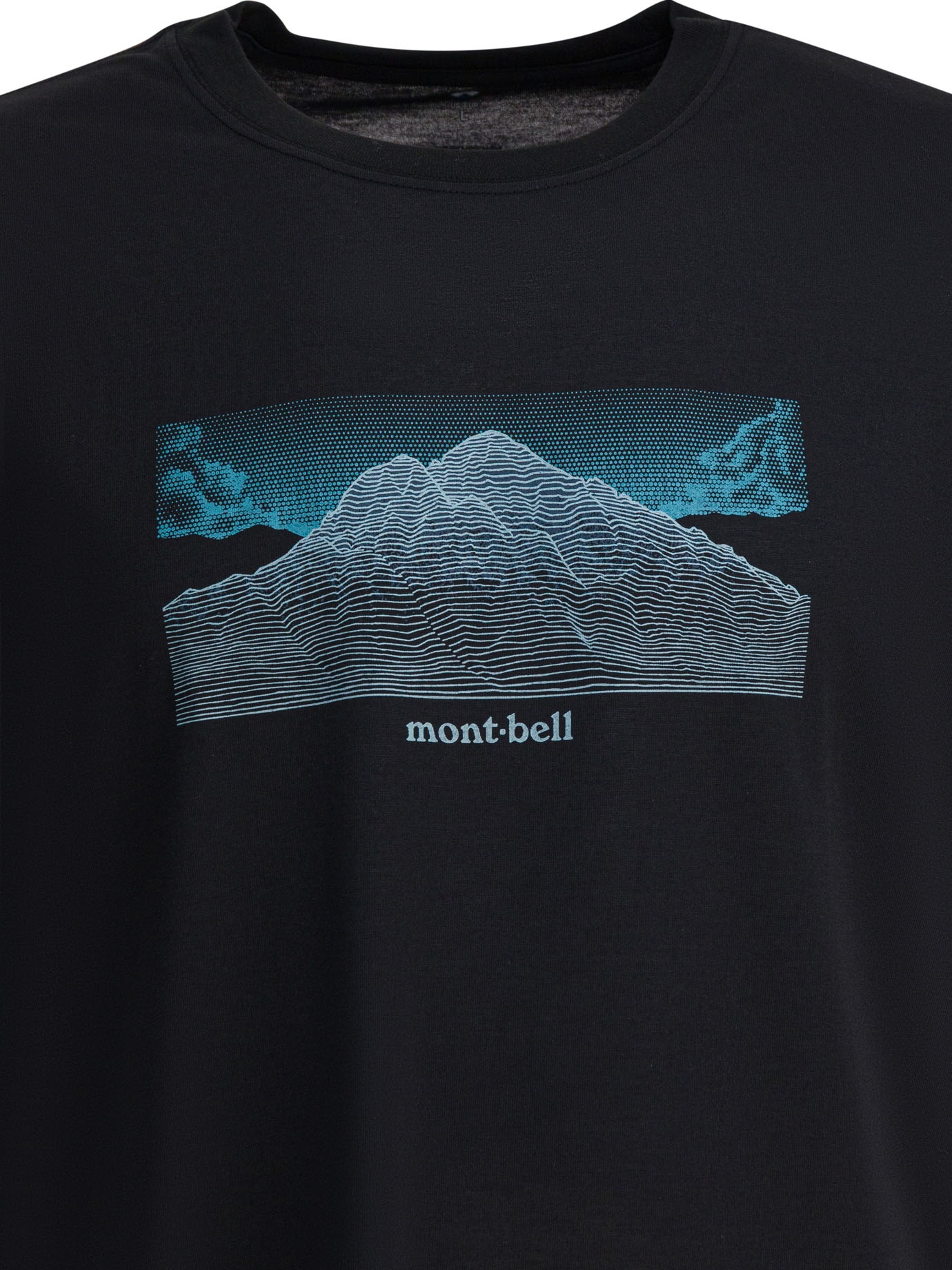 [Montbell] T-shirts Short Sleeve FW25 2304624WICKRON T GEOGRAPHYBK