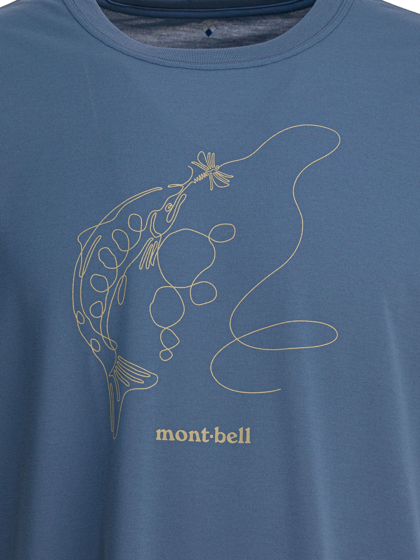 [Montbell] T-shirts Short Sleeve FW25 2304621WICKRON T SINGLE LINEBL