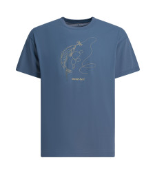 [Montbell] T-shirts Short Sleeve FW25 2304621WICKRON T SINGLE LINEBL