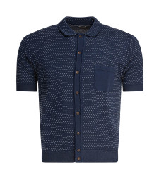 [Rakki] Shirts Short Sleeve SS25 JUNEAU TKBLEU-PANNA