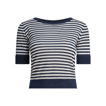 [Rakki] T-shirts Short Sleeve SS25 LA MARINIEREBLEU-PANNA