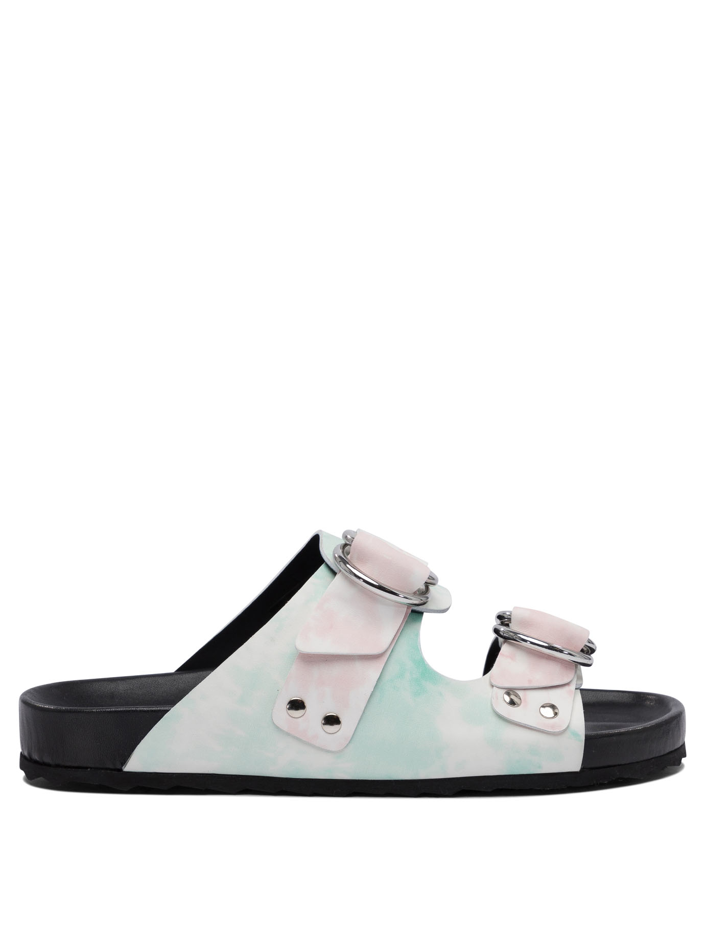 [Pierre Hardy] Sandals SS25 VN01CALFMULTI TIE AND DYE-BLACK