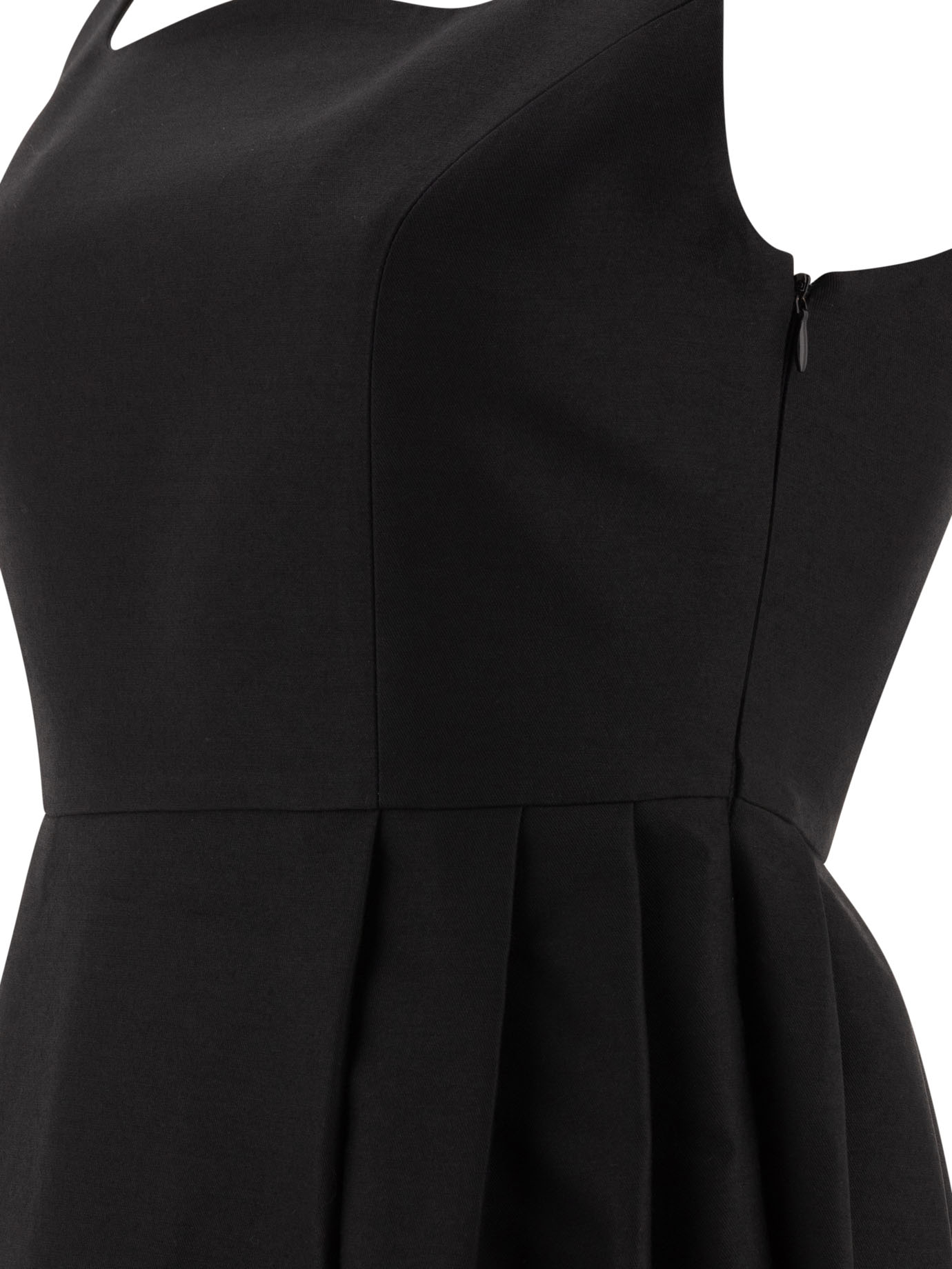 [SANDBEIGE] Sleeveless dress SS25 SBB1OP02ACBLACK