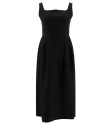 [SANDBEIGE] Sleeveless dress SS25 SBB1OP02ACBLACK