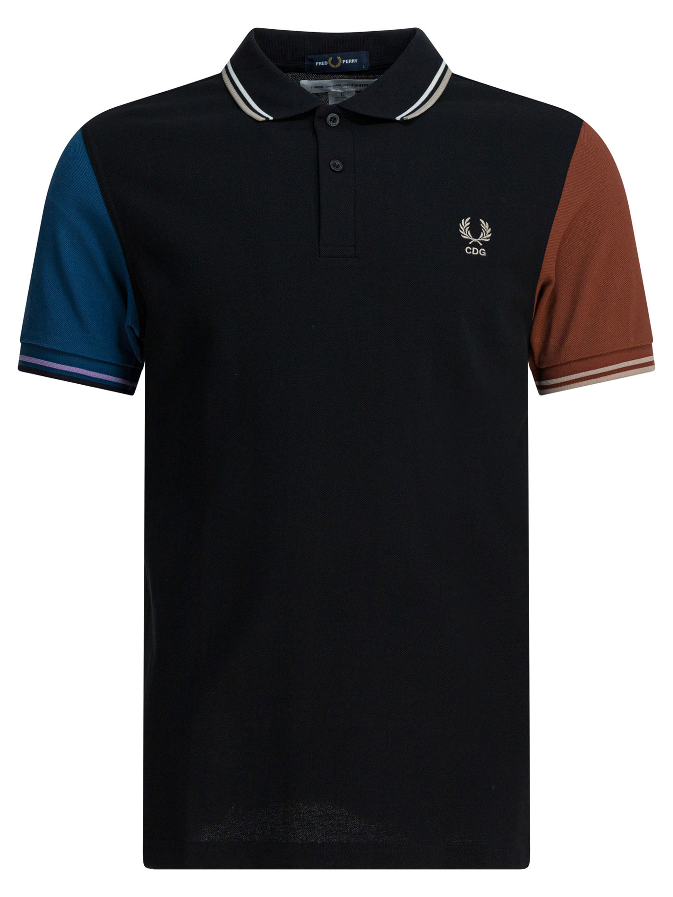 [COMME DES GARCONS SHIRT] Shirts Short Sleeve FW25 FP-T502-W251 BLACK
