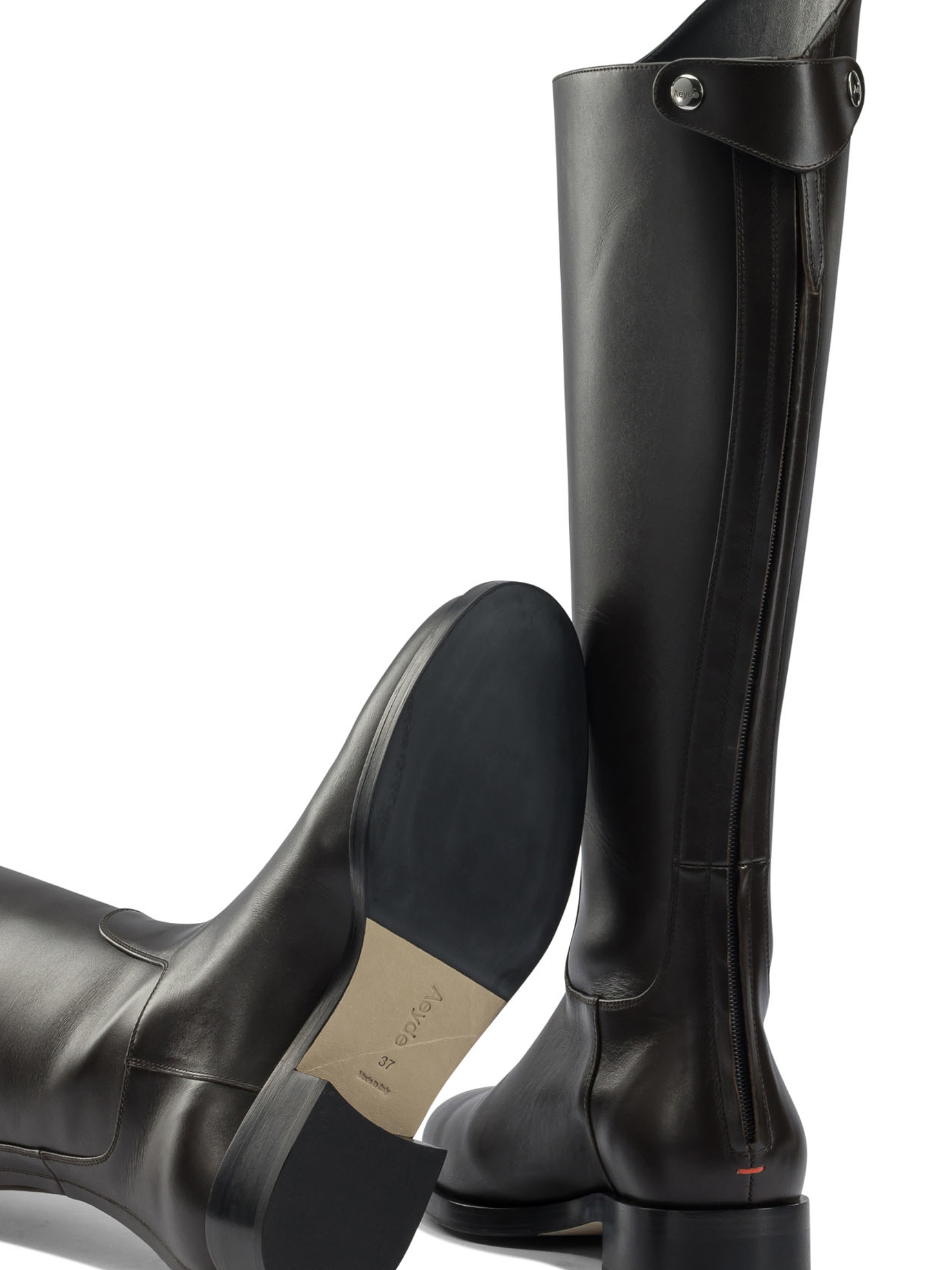 [Aeyde] Long Boots FW25 HECTORCALF LEATHERMOKA