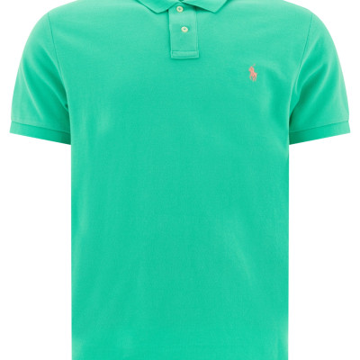 [Polo Ralph Lauren] Shirts Short Sleeve SS25 710782592018SUNSET GREEN/C3125