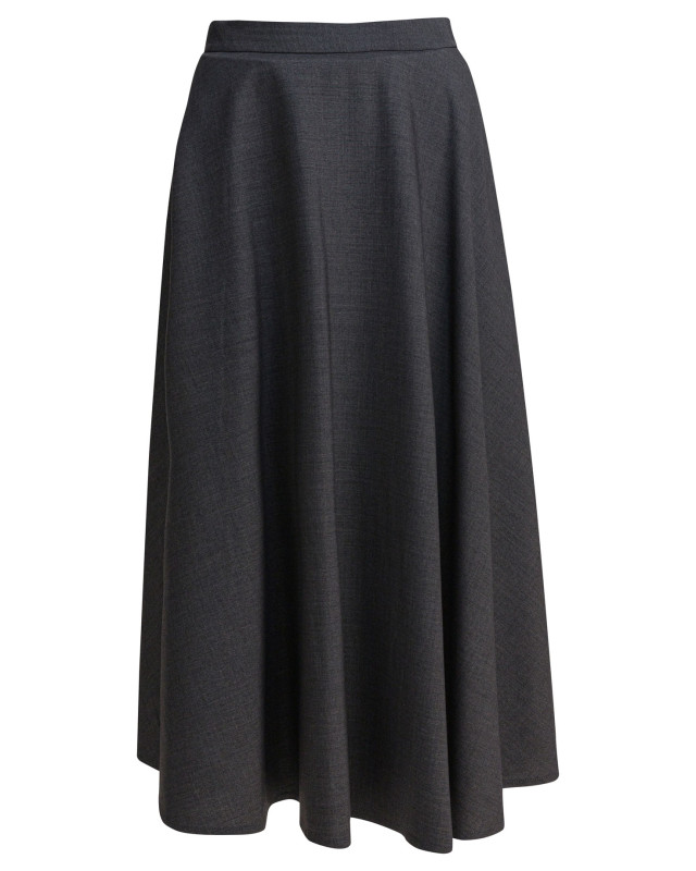 [Semper] Long skirt FW25 22662733R625ANTRACITE