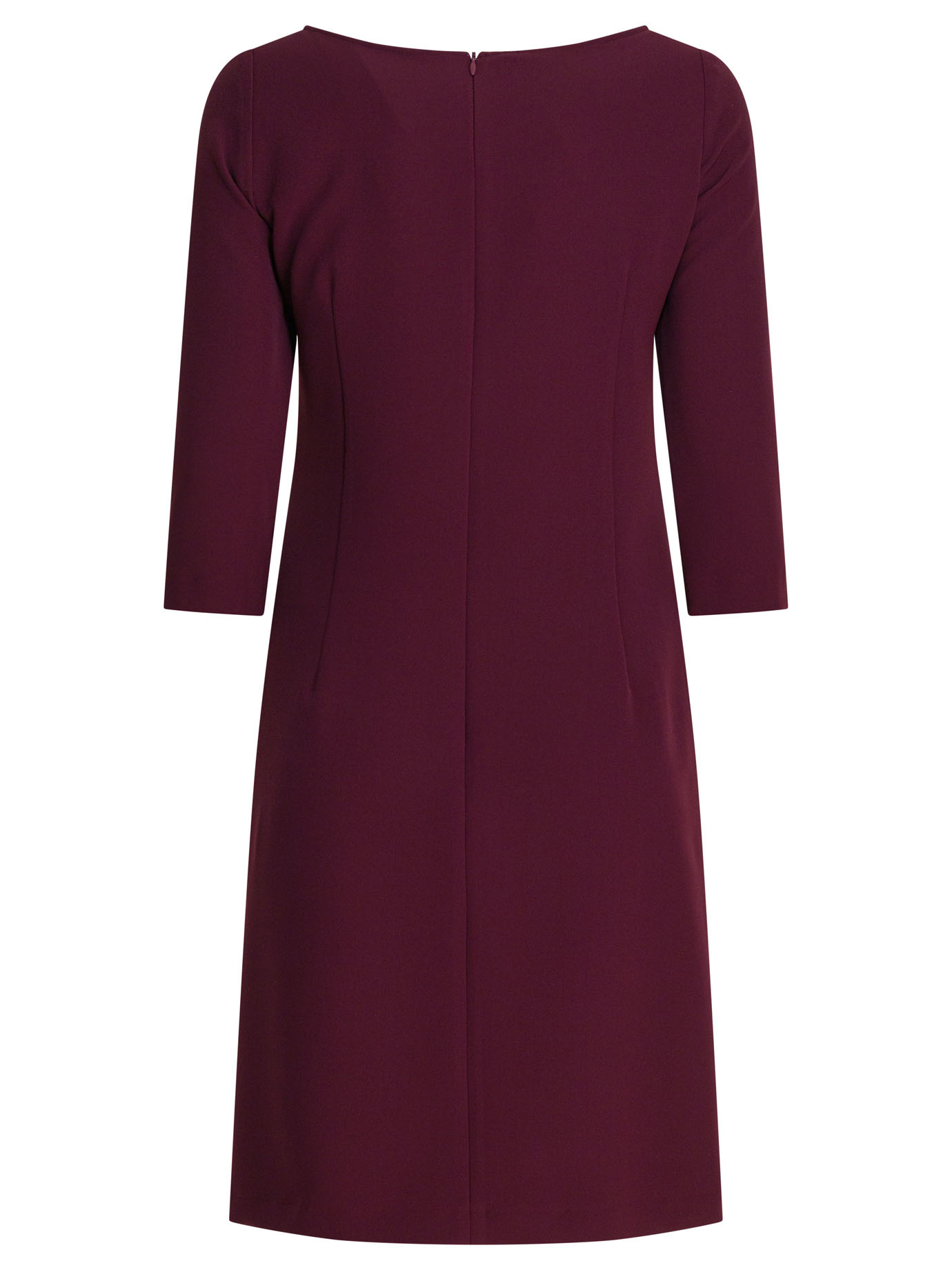[Semper] Short sleeve dress FW25 45534278188VINO