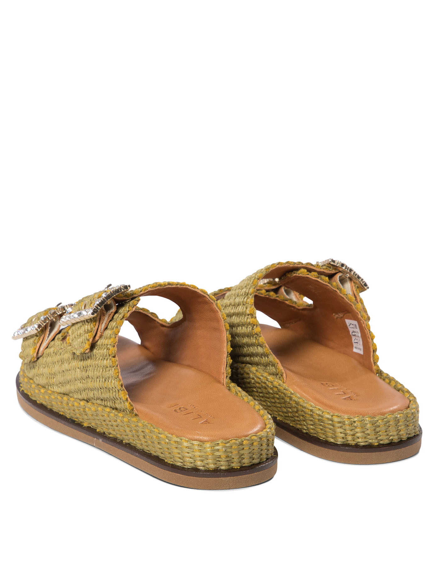 [Alibi] Slippers SS25 GRETARAFIAOLIVE