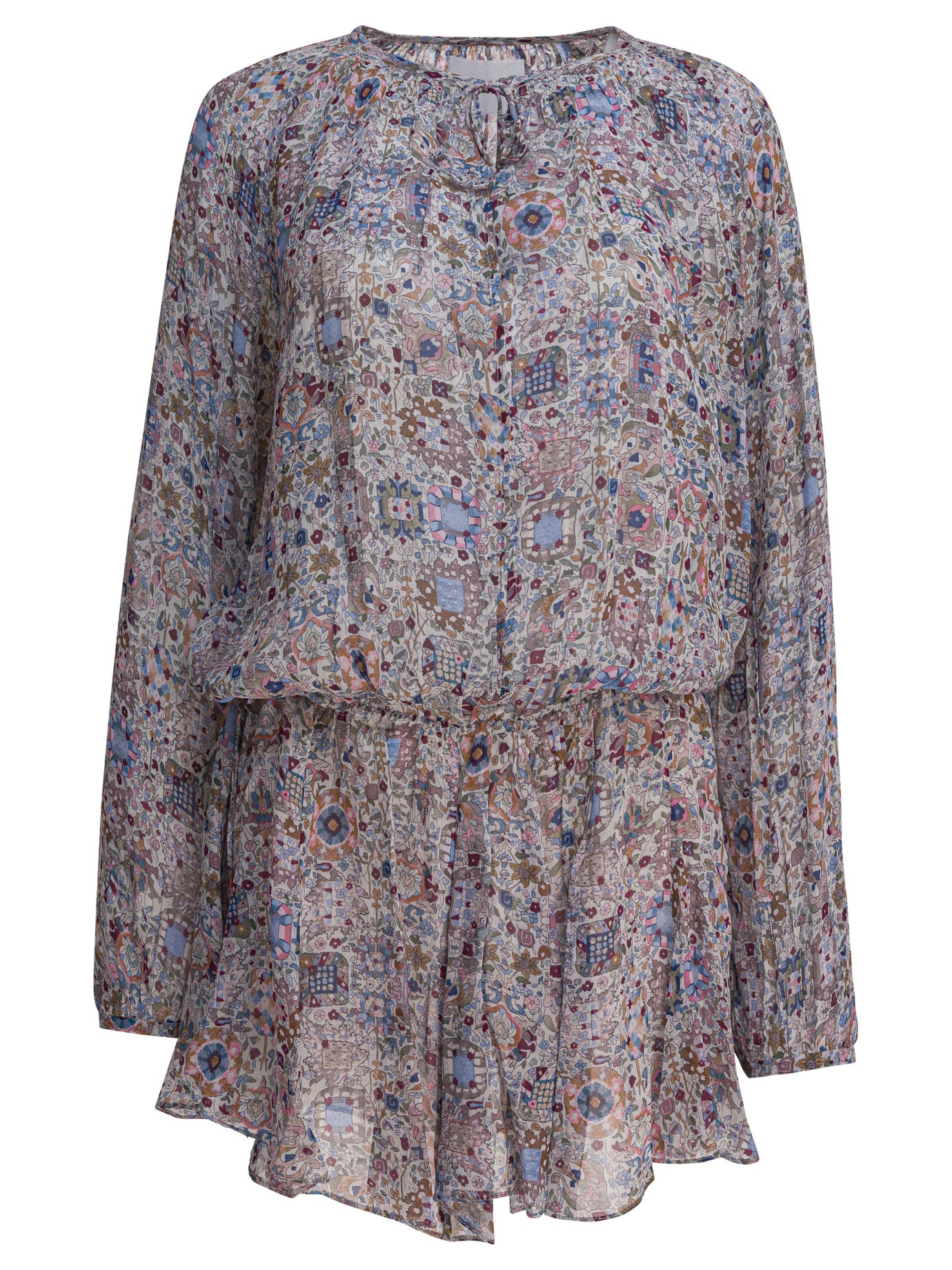 [Marant Etoile] Long sleeve dress FW25 25ARO0799FAC3J01E23EC