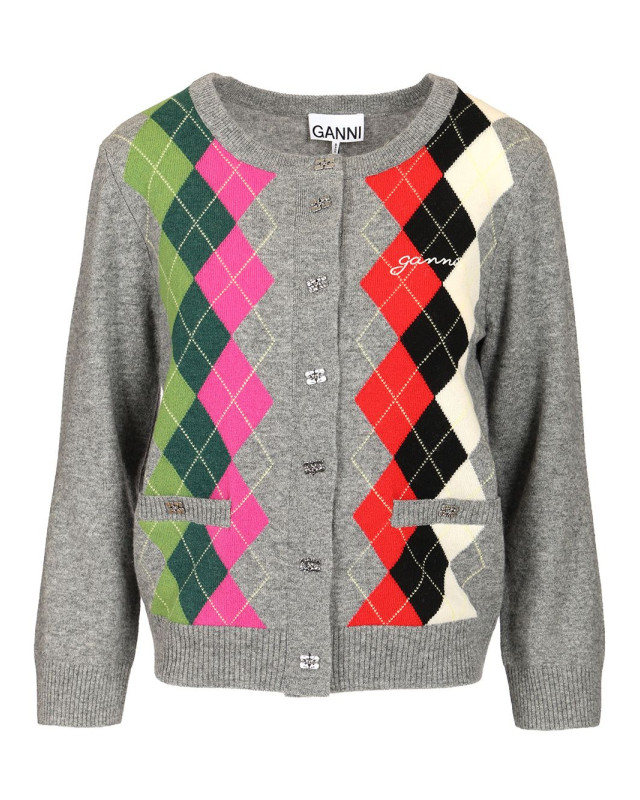 [GANNI] Cardigan FW25 K2512921