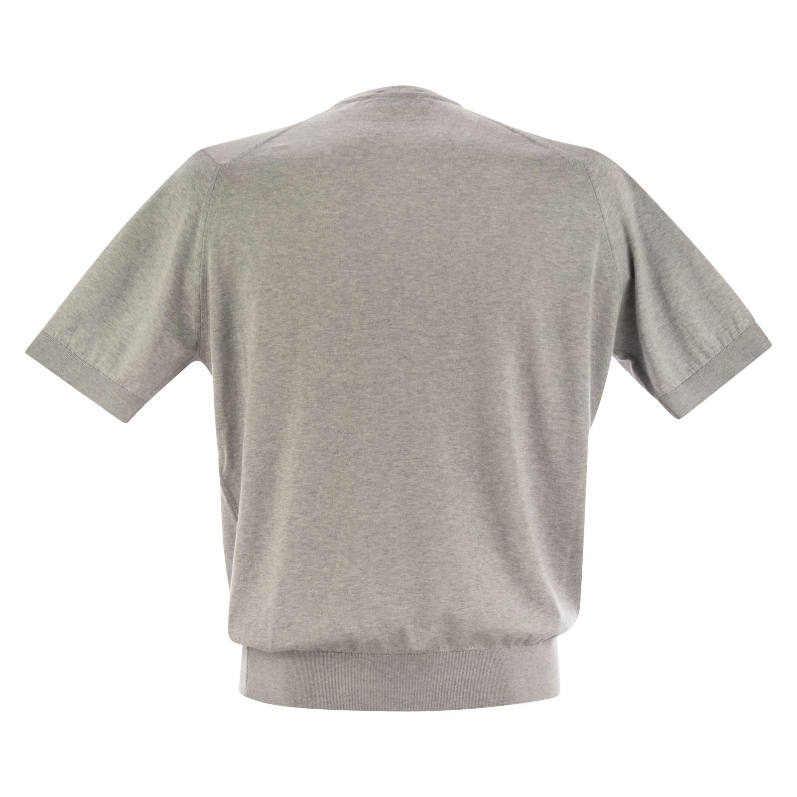 [JOHN SMEDLEY] T-shirts Short Sleeve SS26 KEMPTON SILVER