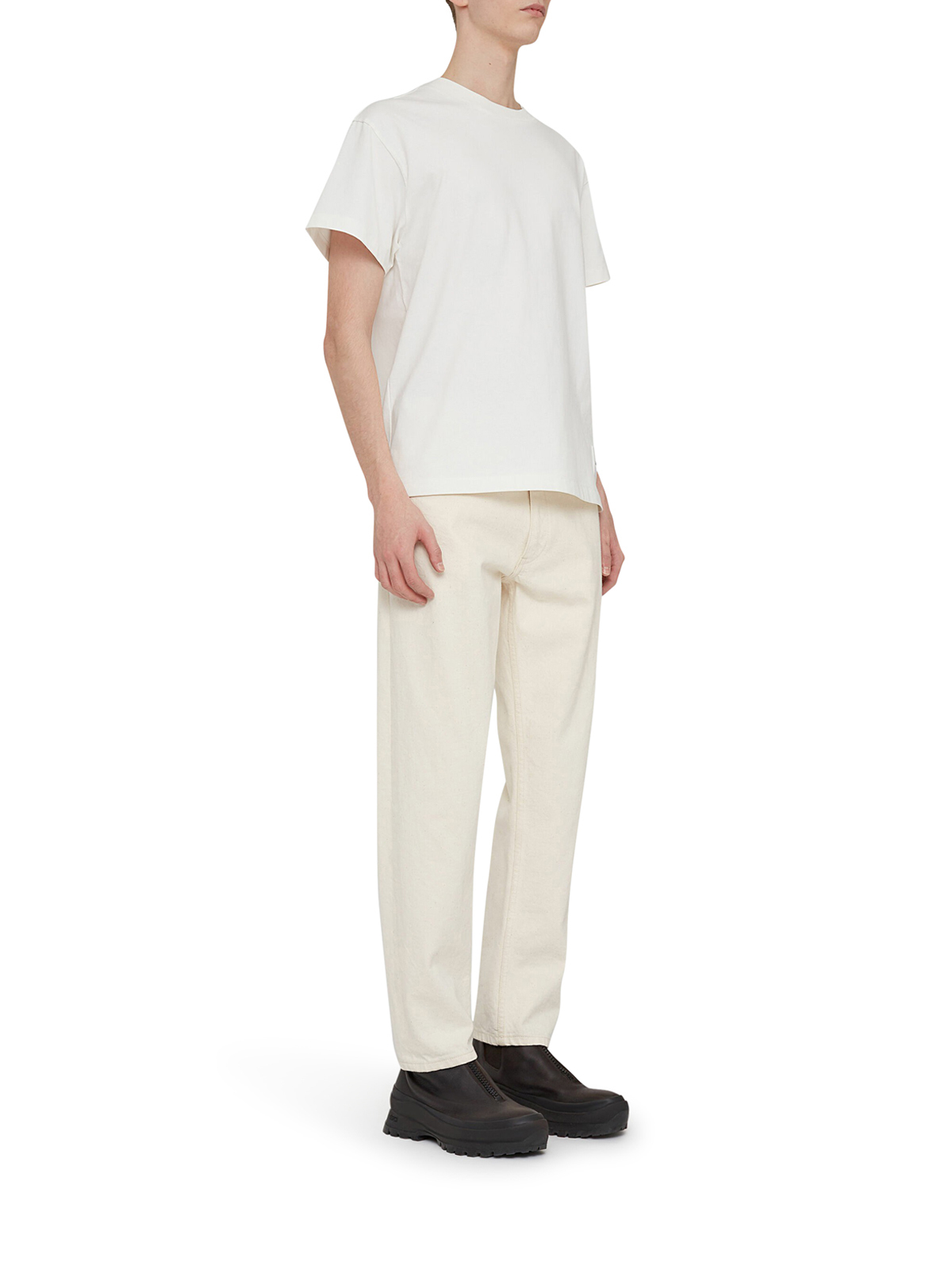 [Jil Sander] T-shirts Short Sleeve SS26 J47GC0001J45048100 WHITE