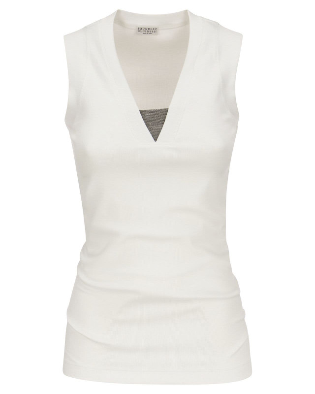 [Brunello Cucinelli] Tank top CO M0TC8EL672 C159