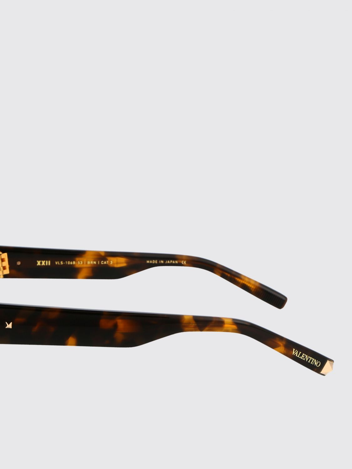 [Valentino Garavani] Sunglasses FW25 VLS-106B-53 Brown Tortoise w/Dark Brown