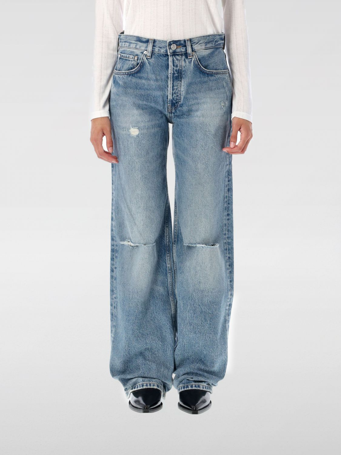 [Anine Bing] Jeans FW25 A0610852WHD51 WASHED BLU