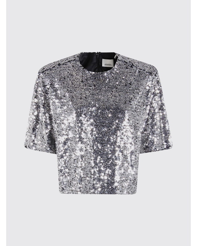 [Isabel Marant] T-shirts Short Sleeve FW25 TRO0026SIL001DAZ01 08SI