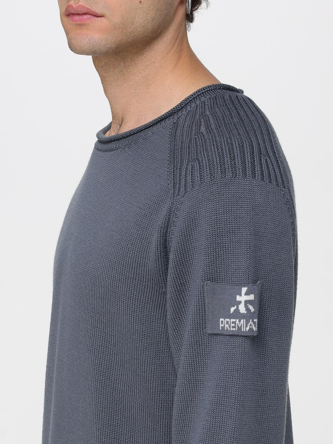 [Premiata] Knitwear FW25 PMG22 WOOL GREY