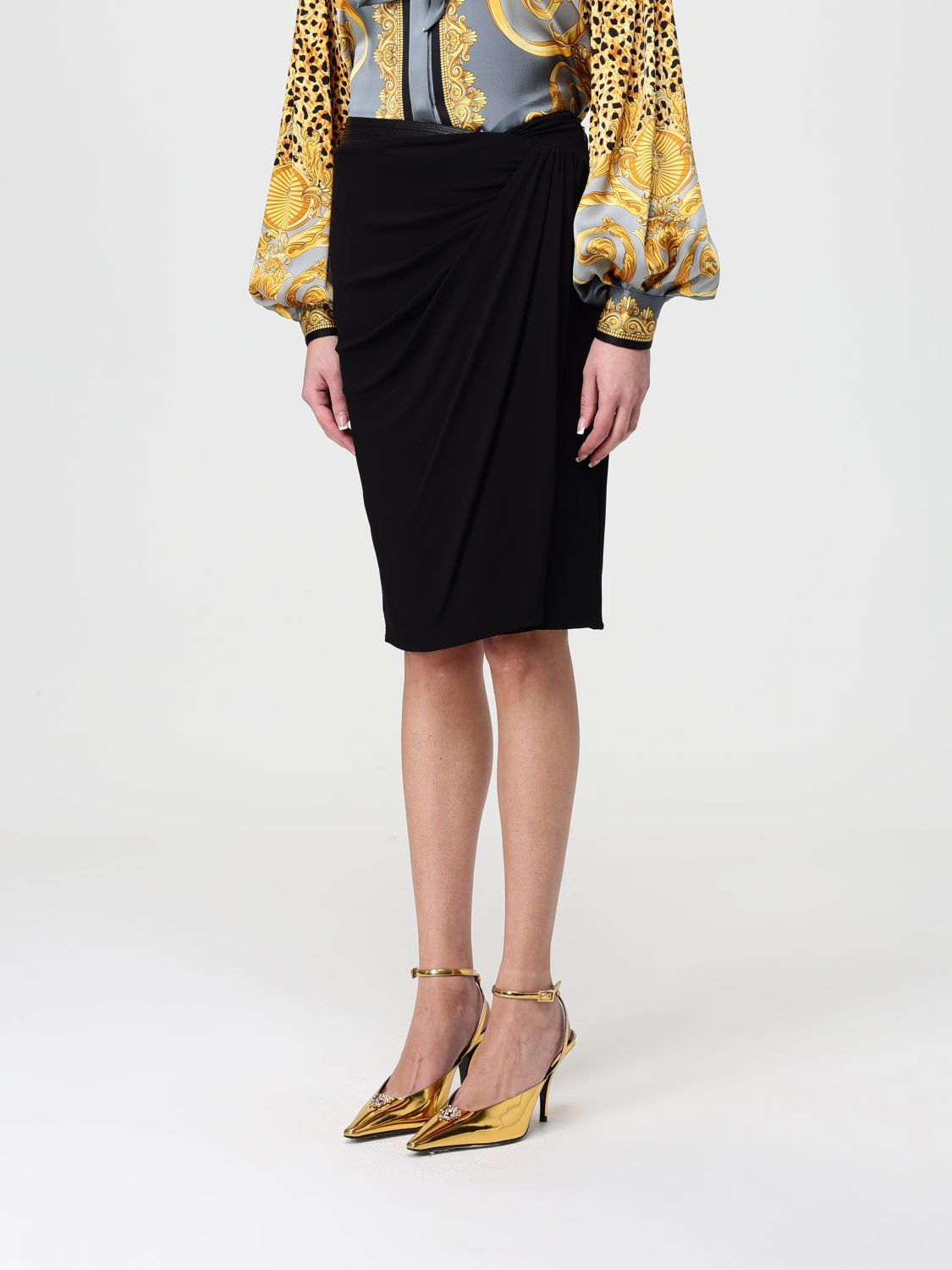 [Versace] Midi skirt FW25 1021989 1A14475 1B000