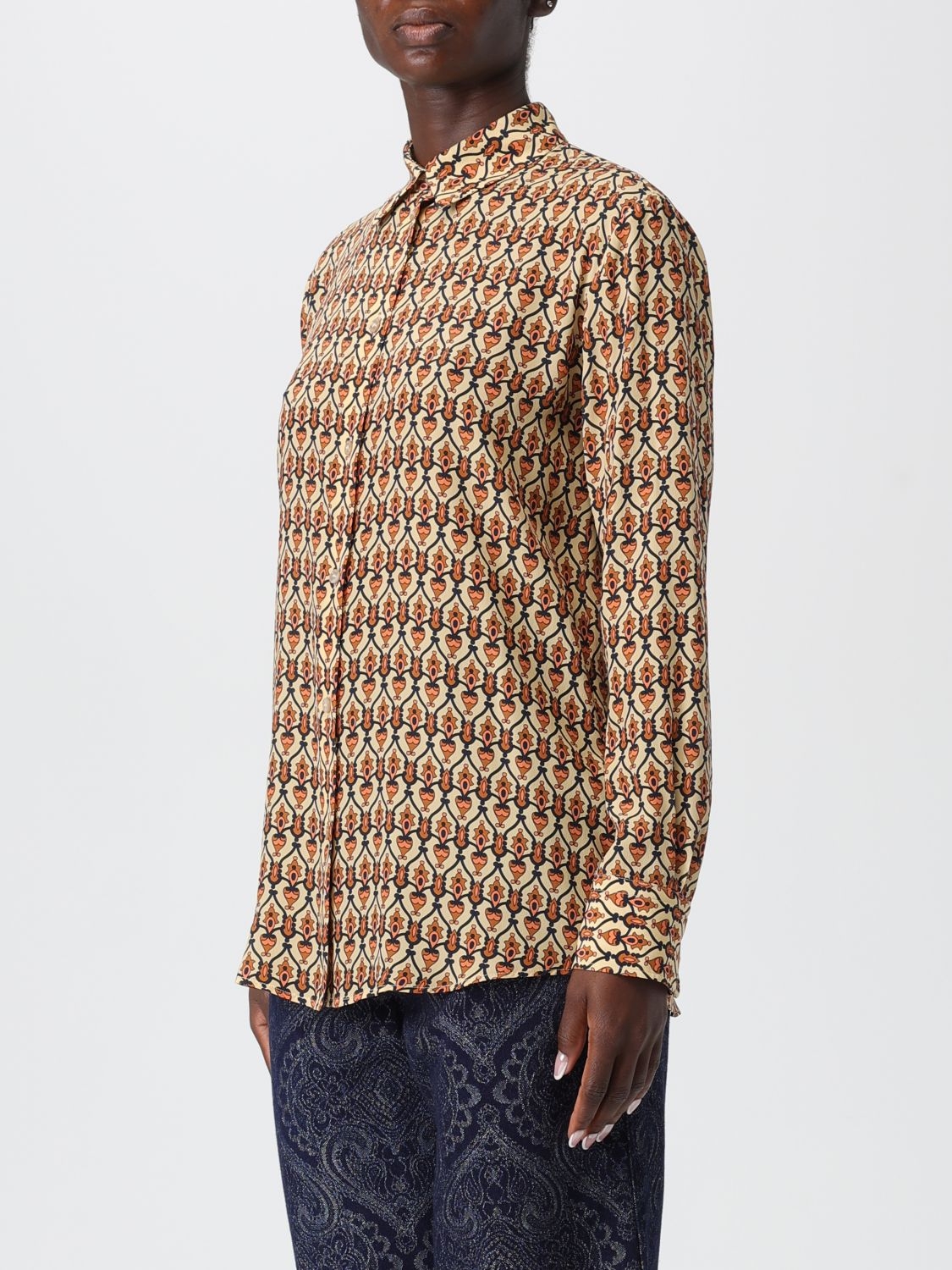 [Etro] Shirts Long Sleeve FW25 WRIA001399SA1J5 X0823