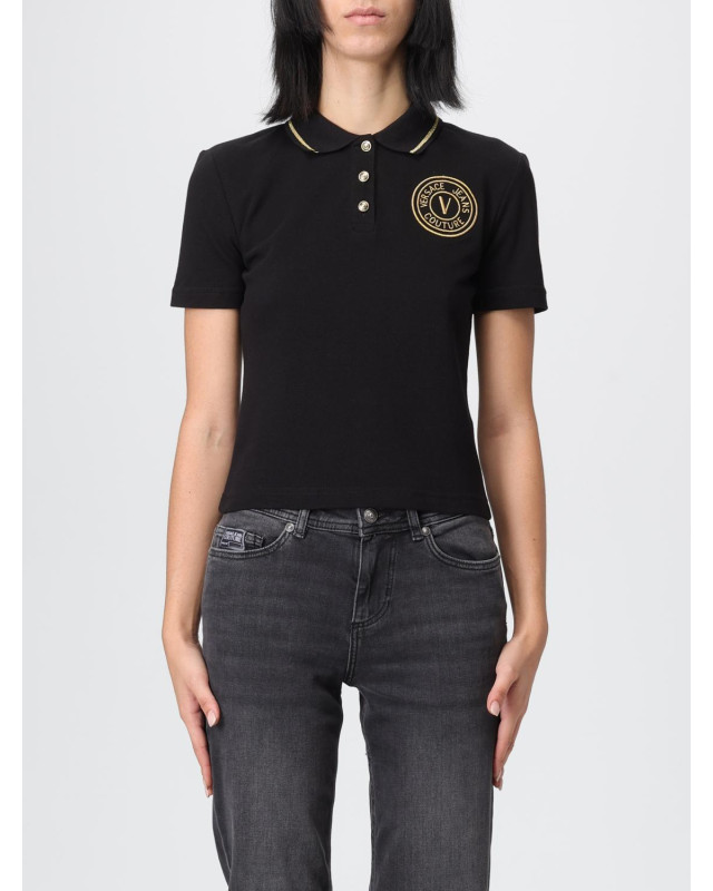 [VERSACE JEANS COUTURE] T-shirts Short Sleeve FW25 79HAGT00CJ01T G89