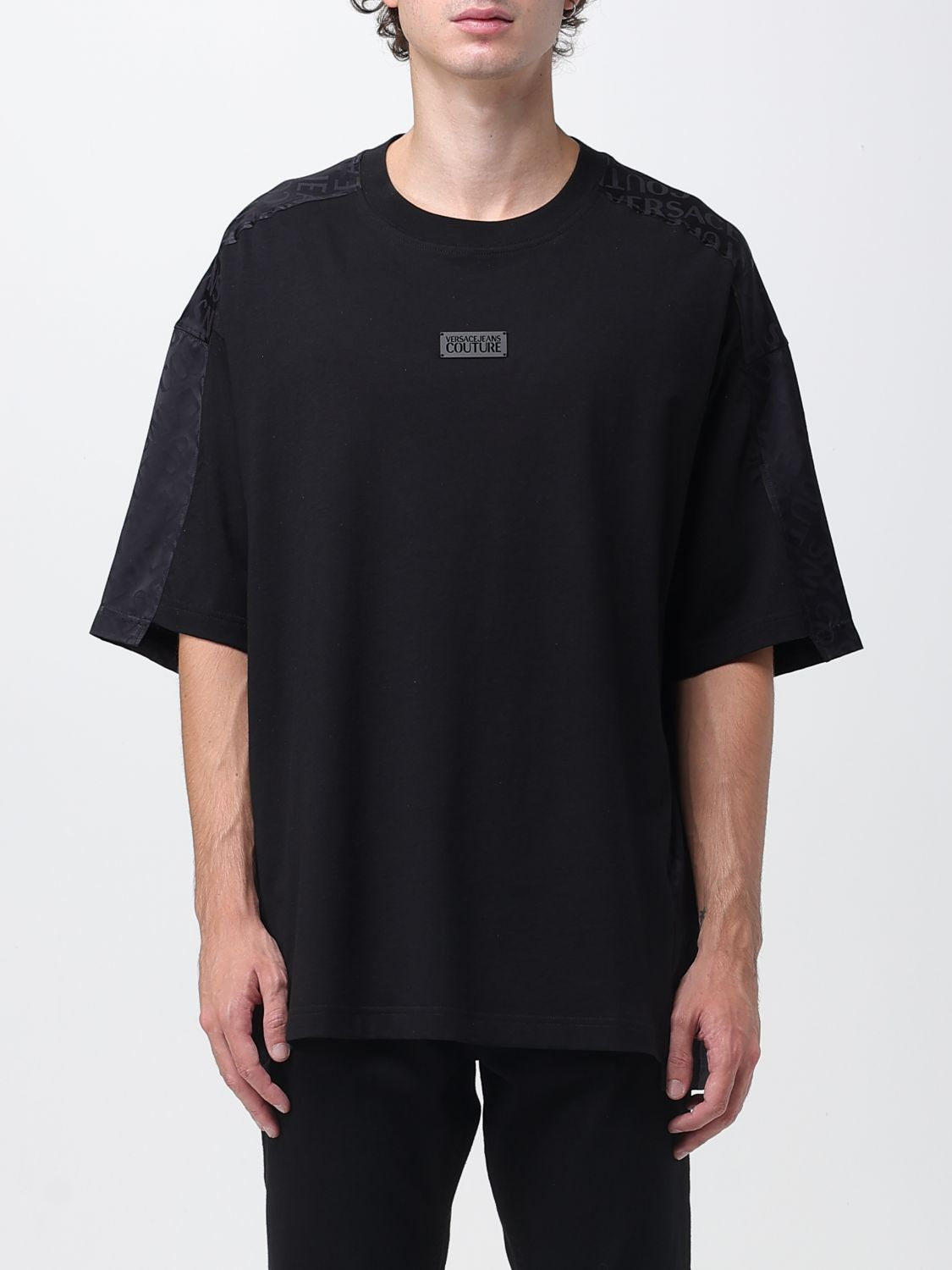 [VERSACE JEANS COUTURE] T-shirts Short Sleeve FW25 79GAH610J0001 899