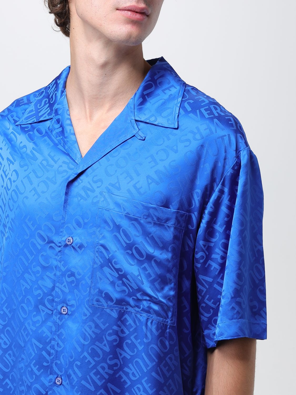 [VERSACE JEANS COUTURE] Shirts Short Sleeve FW25 79GAL2B1N0604 289