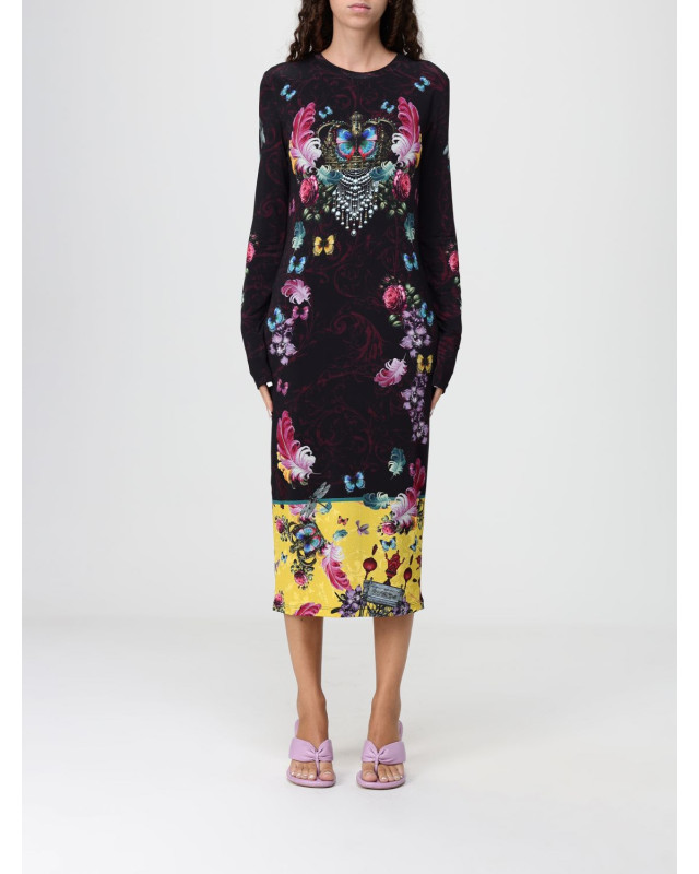 [VERSACE JEANS COUTURE] Long sleeve dress FW25 79HAO9P0JS491 U39