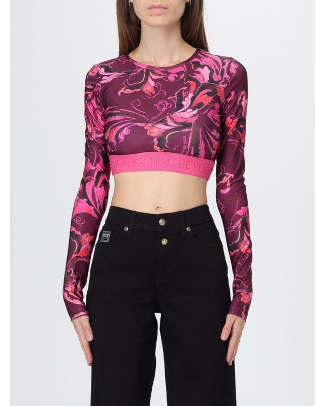 [VERSACE JEANS COUTURE] T-shirts Long Sleeve FW25 79HAH218JS501 317