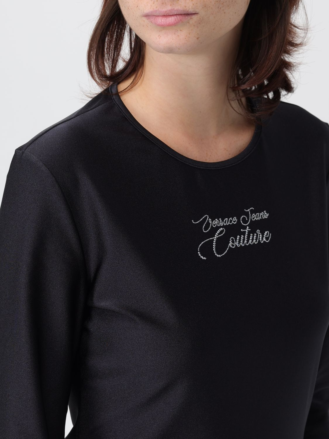 [VERSACE JEANS COUTURE] T-shirts Long Sleeve FW25 79HAM2A1N0008 899
