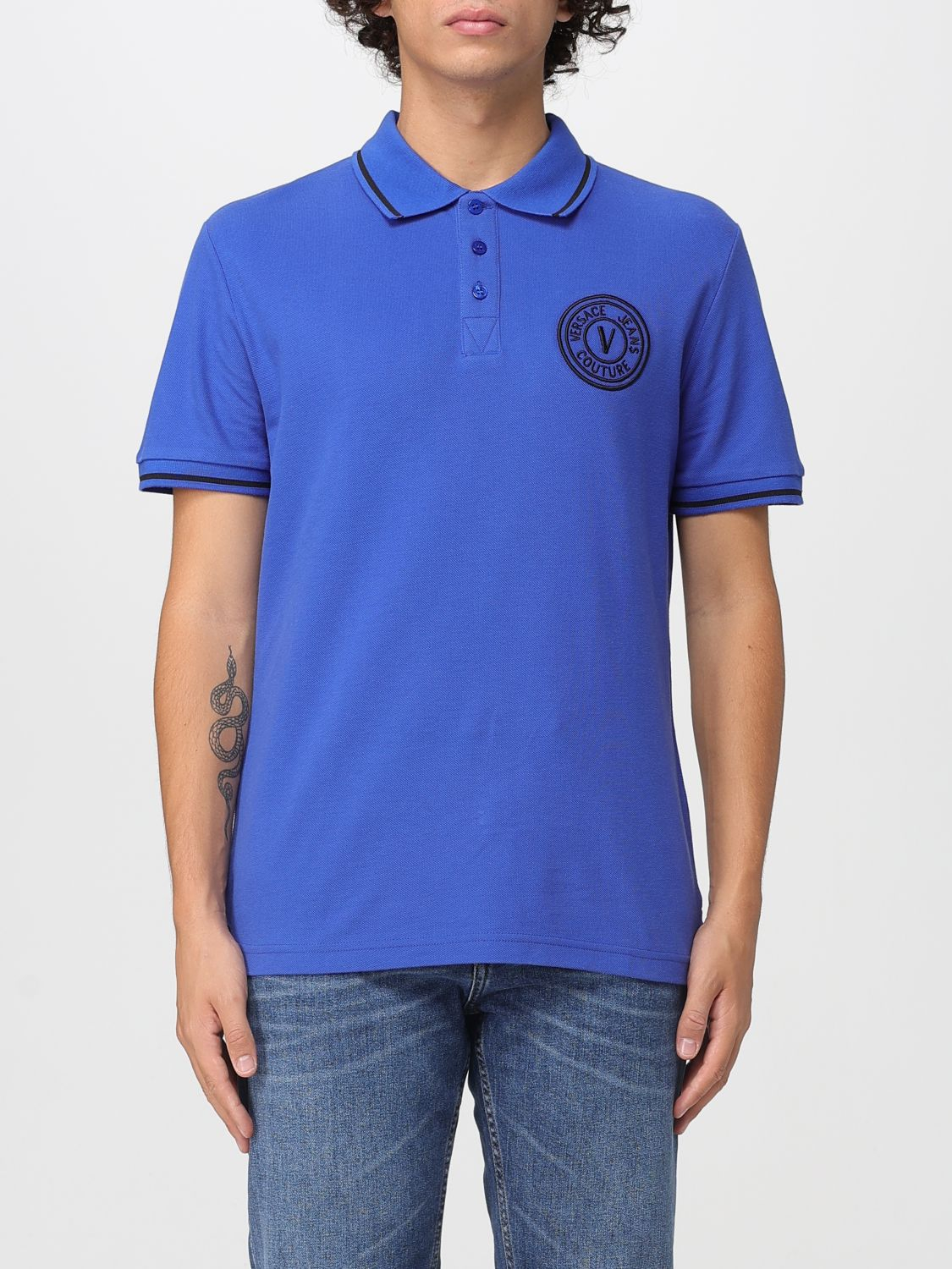 [VERSACE JEANS COUTURE] T-shirts Short Sleeve FW25 79GAGT01CJ01T 289