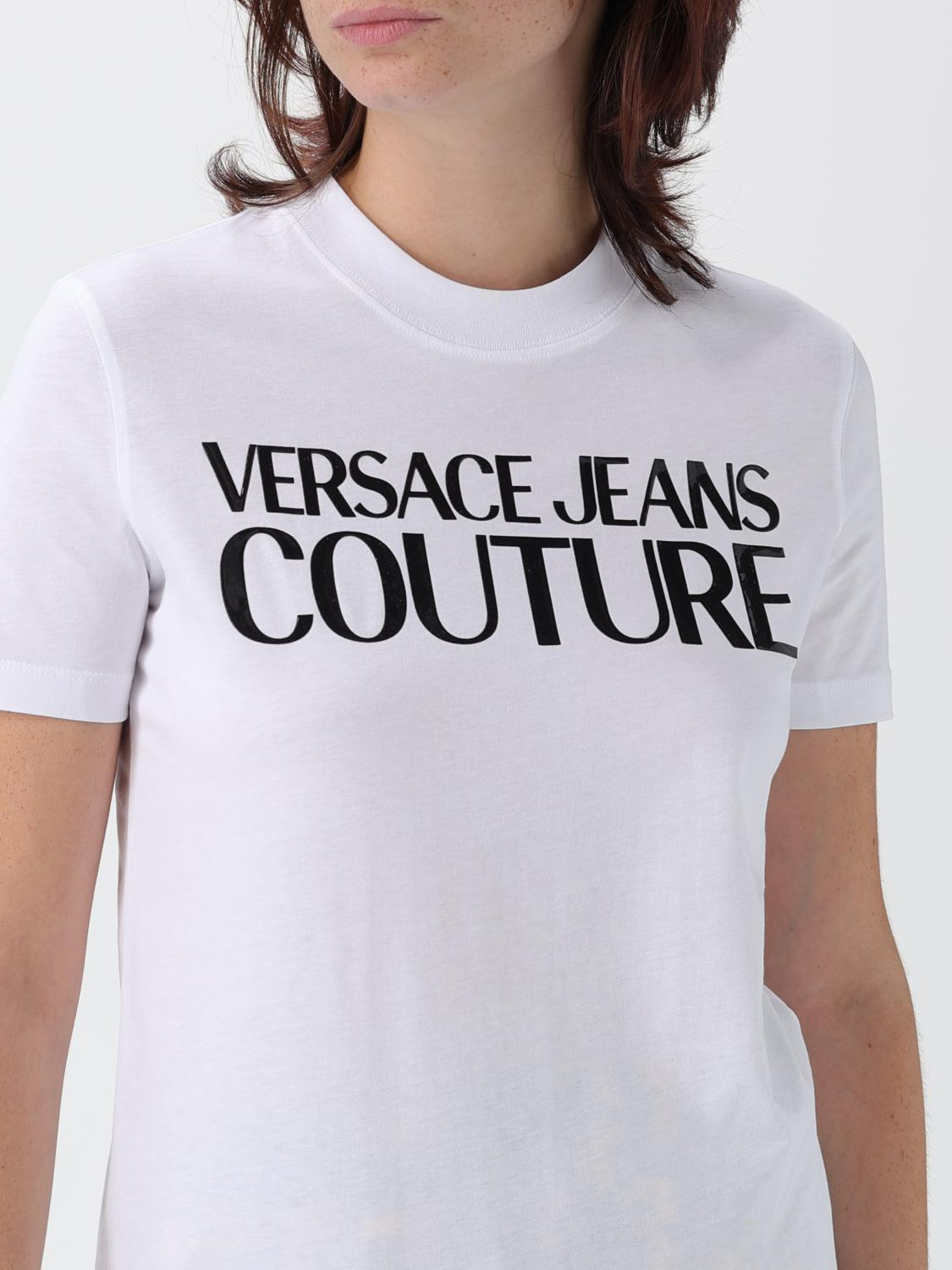[VERSACE JEANS COUTURE] T-shirts Short Sleeve FW25 79HAHE05CJ00E 003